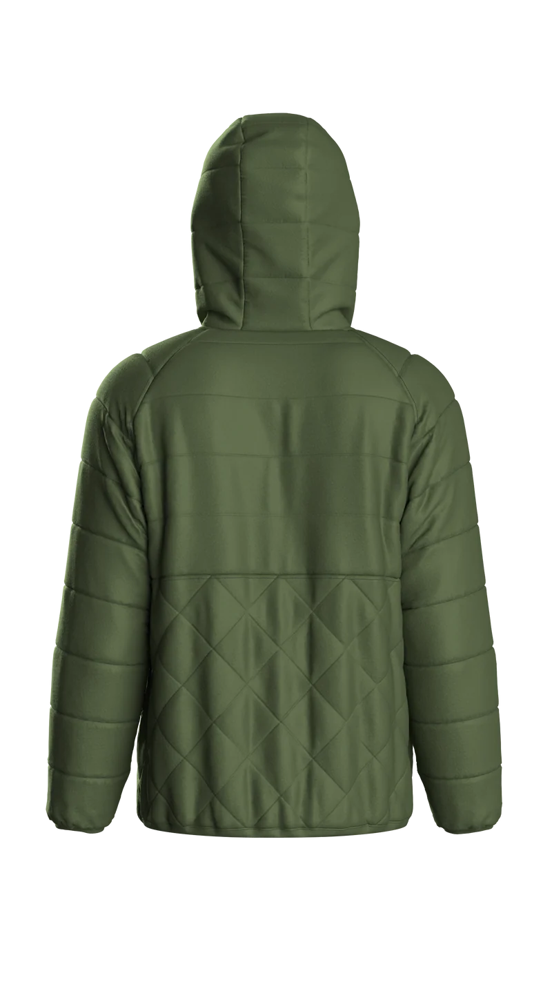 Dylan Isolierte Full-Zip-Jacke - Wildgrün