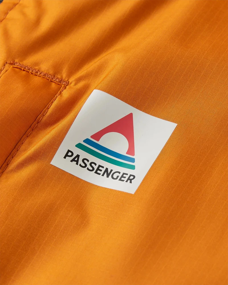 Waves Sherpa Lined Changing Robe - Sunrise Orange/Rich Navy Waves Sherpa-gefütterter Surf-Poncho - Sunrise Orange/Rich Navy