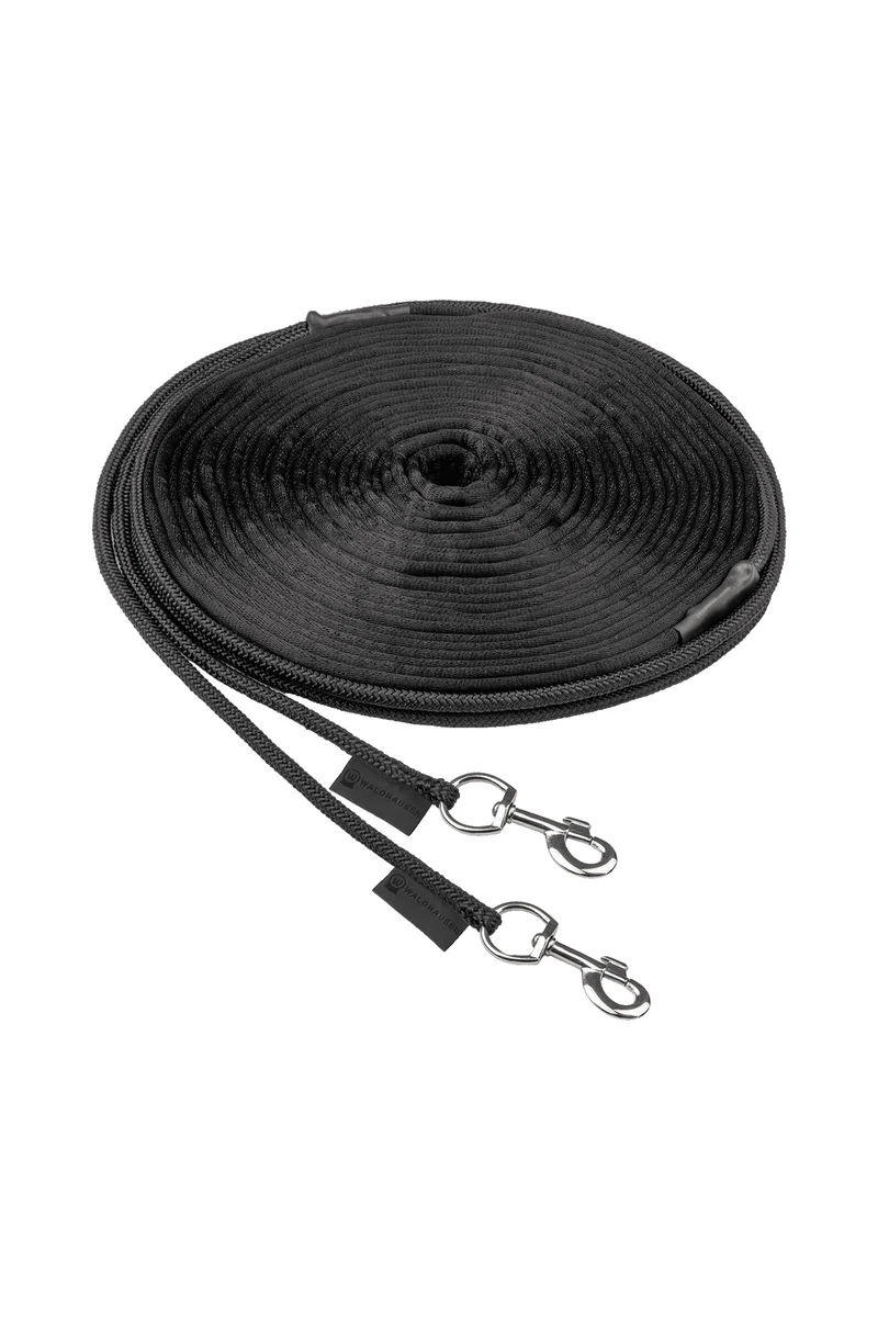 Doppellonge Classic Silver Black 18 m