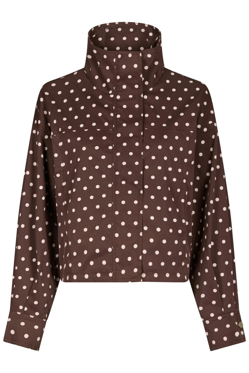 Callisa Dot Jacket | Brown | Jakke fra Neo Noir