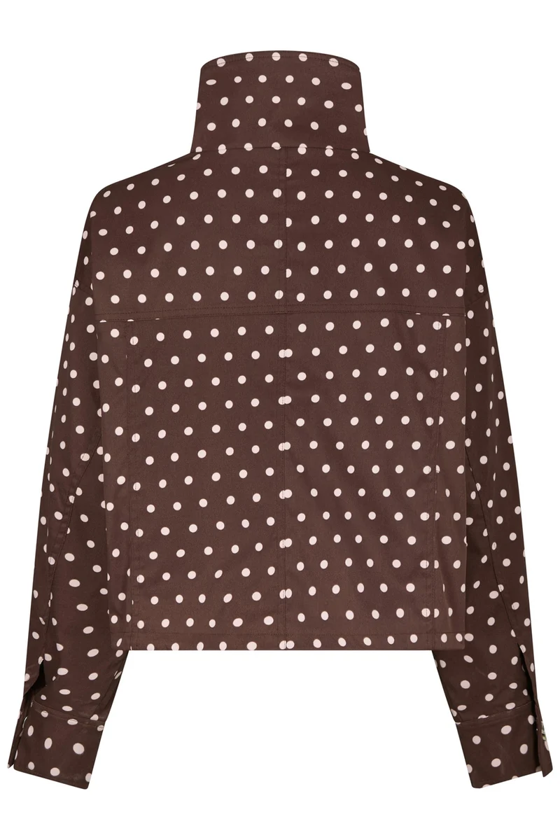 Callisa Dot Jacket | Brown | Jakke fra Neo Noir
