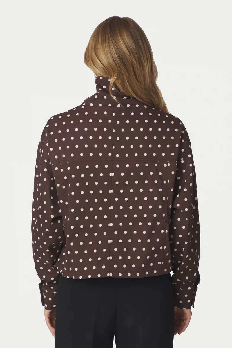Callisa Dot Jacket | Brown | Jakke fra Neo Noir