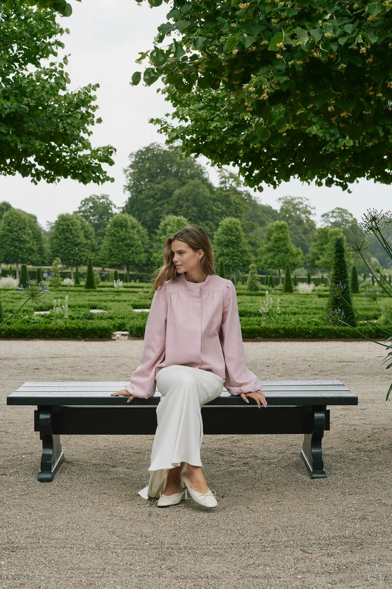 Tirsa Canvas Jacket | Light Pink
