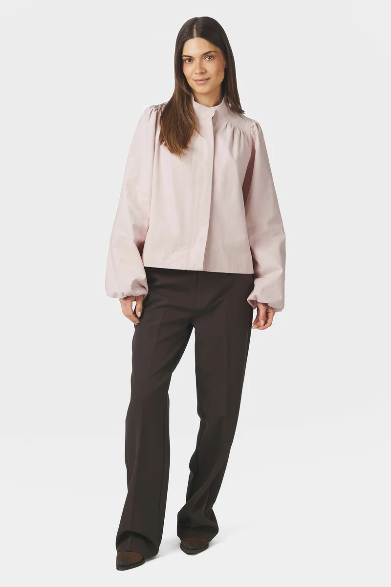 Tirsa Canvas Jacket | Light Pink
