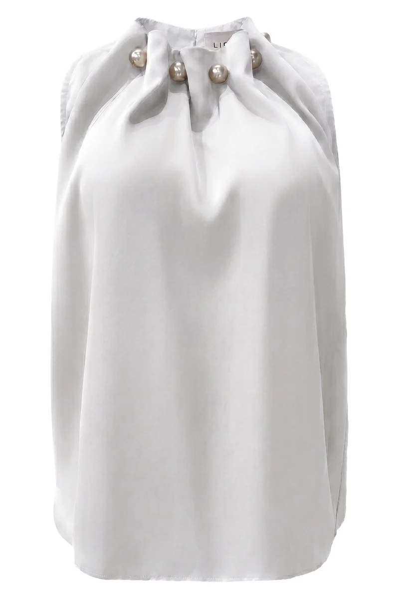 Pip Pearl Top | Offwhite