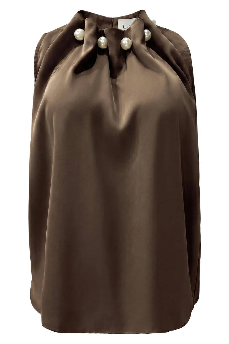 Pip Pearl Top | Brown