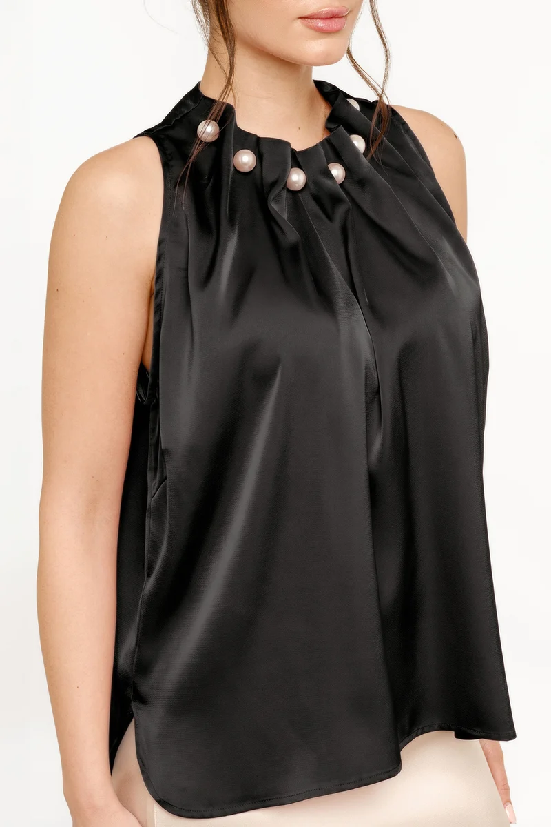Pip Pearl Top | Black