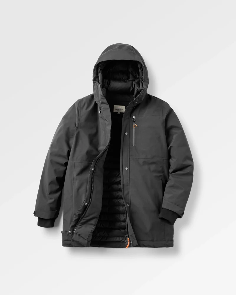 Cloudmont Wasserdichte Daunenparka - Schwarz