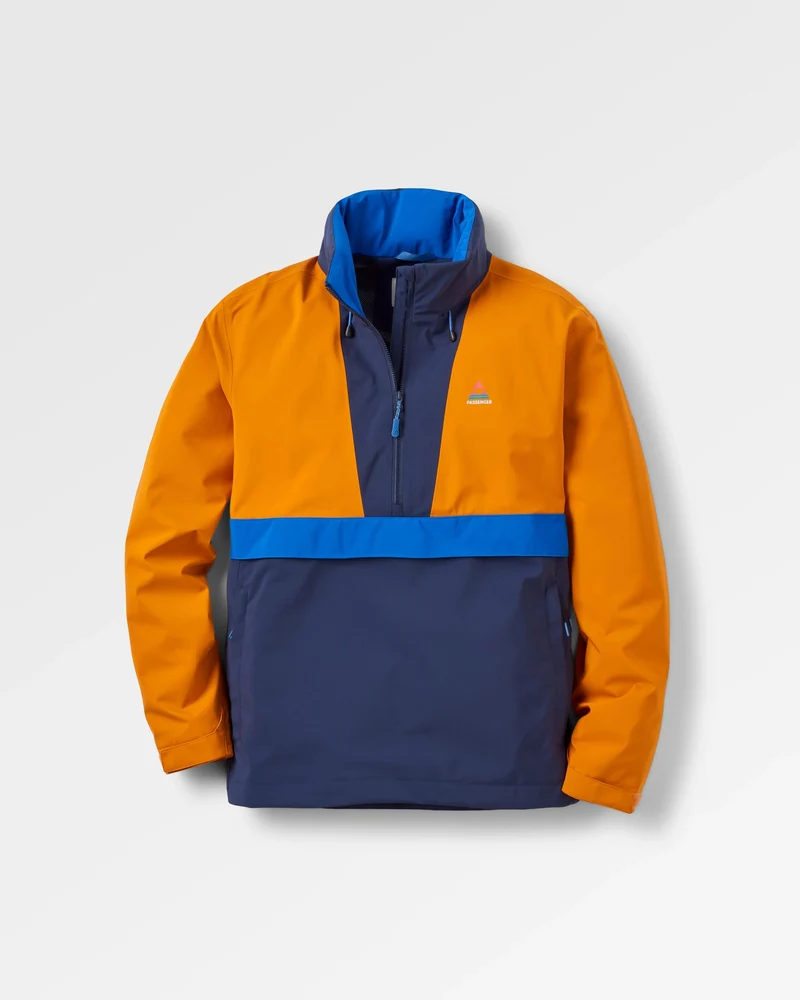 Skyline Wasserdichter Anorak - Sunrise Orange