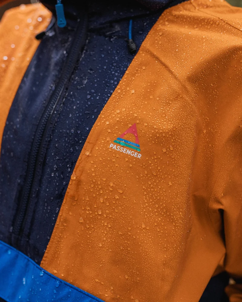 Skyline Wasserdichter Anorak - Sunrise Orange