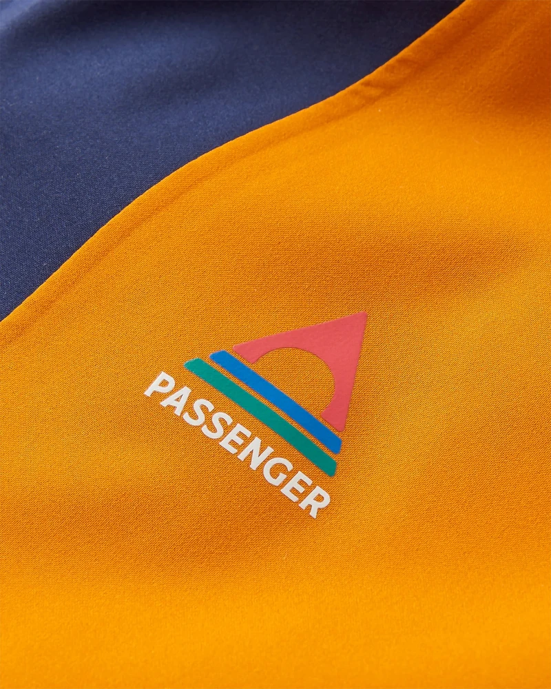 Skyline Wasserdichter Anorak - Sunrise Orange