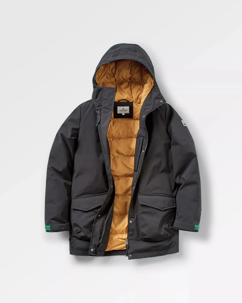 Alaska Isolierte Parka - Schwarz
