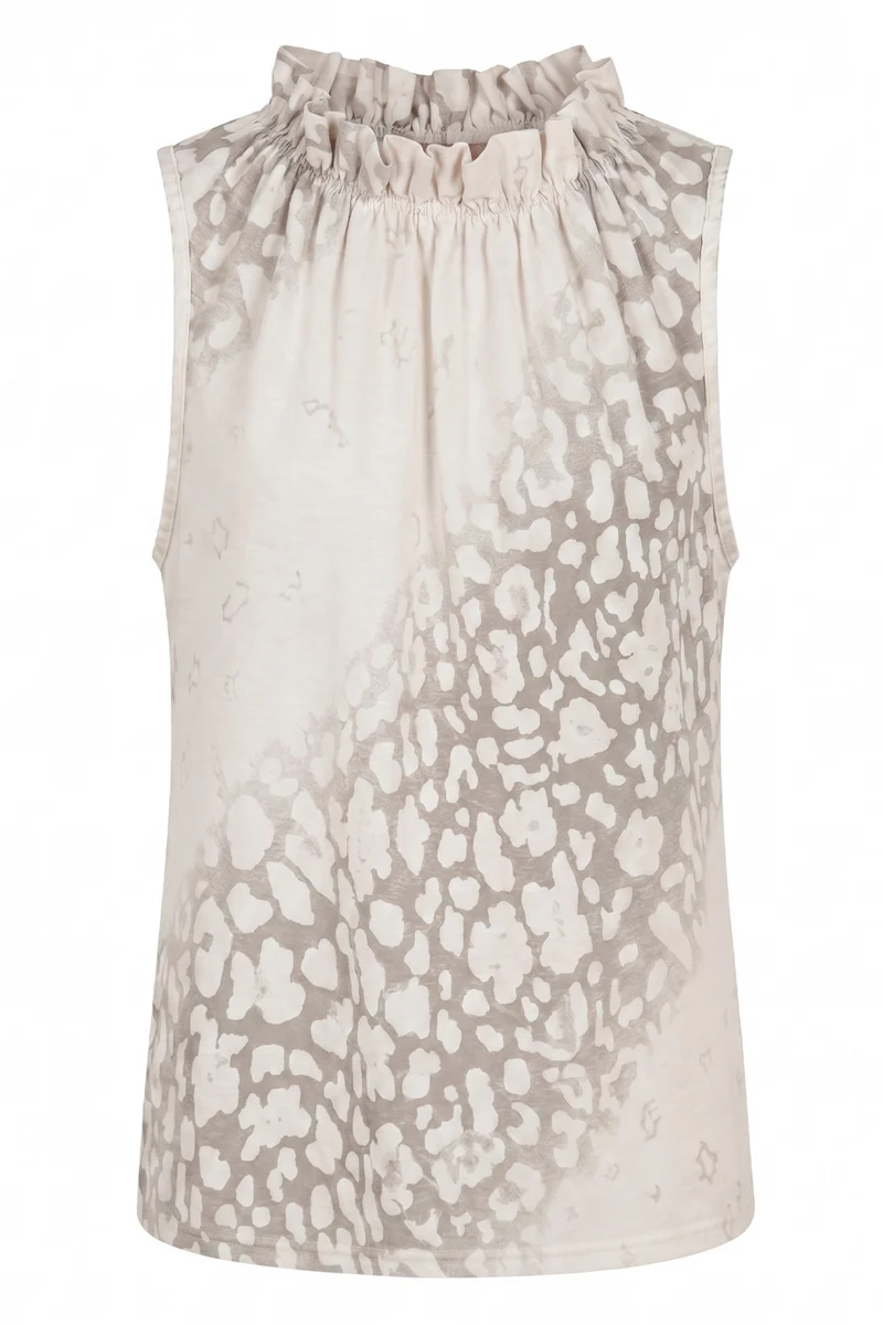 Lucina Top Leo | Beige Leopard