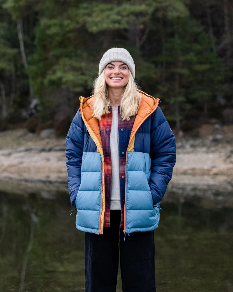 Kai Isolierte Jacke - Reiches Marineblau