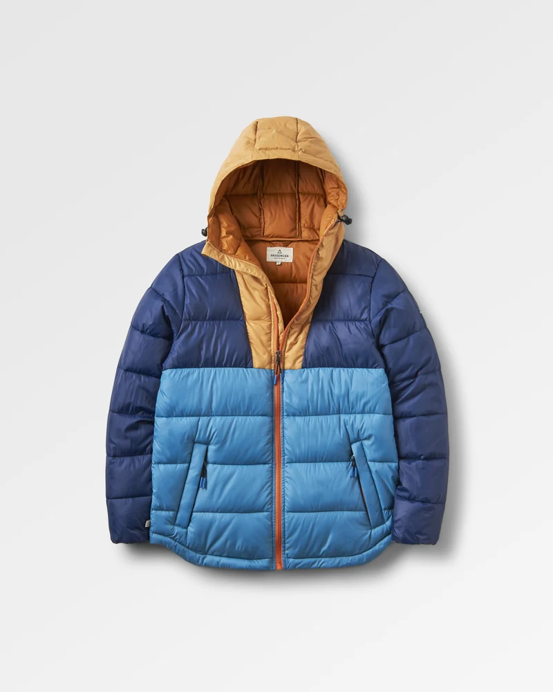 Kai Isolierte Jacke - Reiches Marineblau