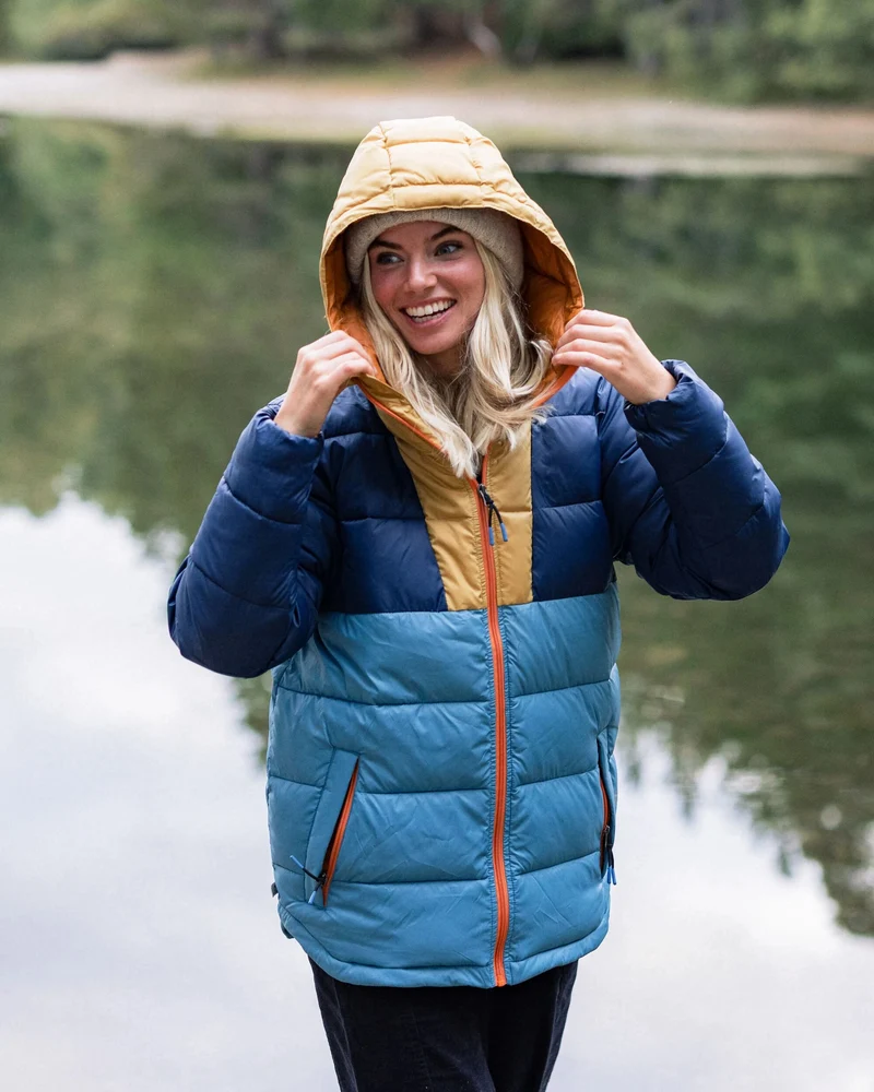 Kai Isolierte Jacke - Reiches Marineblau