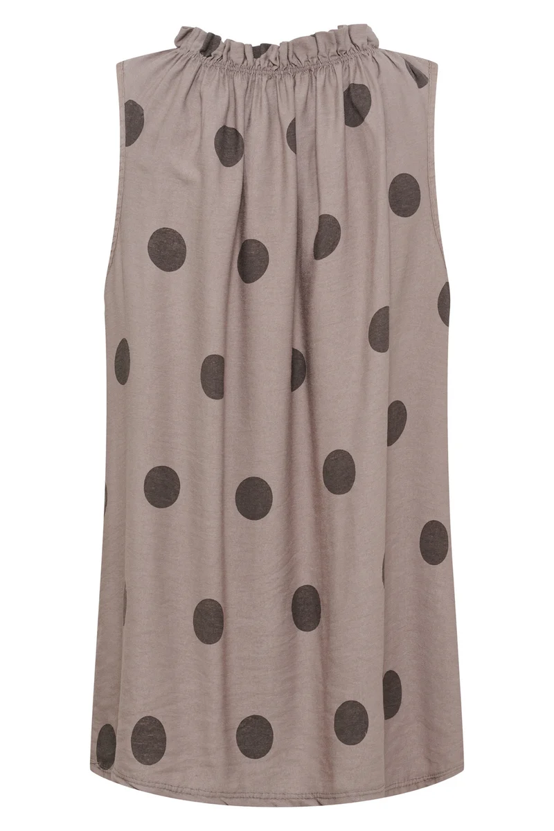 Lucina Dot Top | Fango Polka Dot