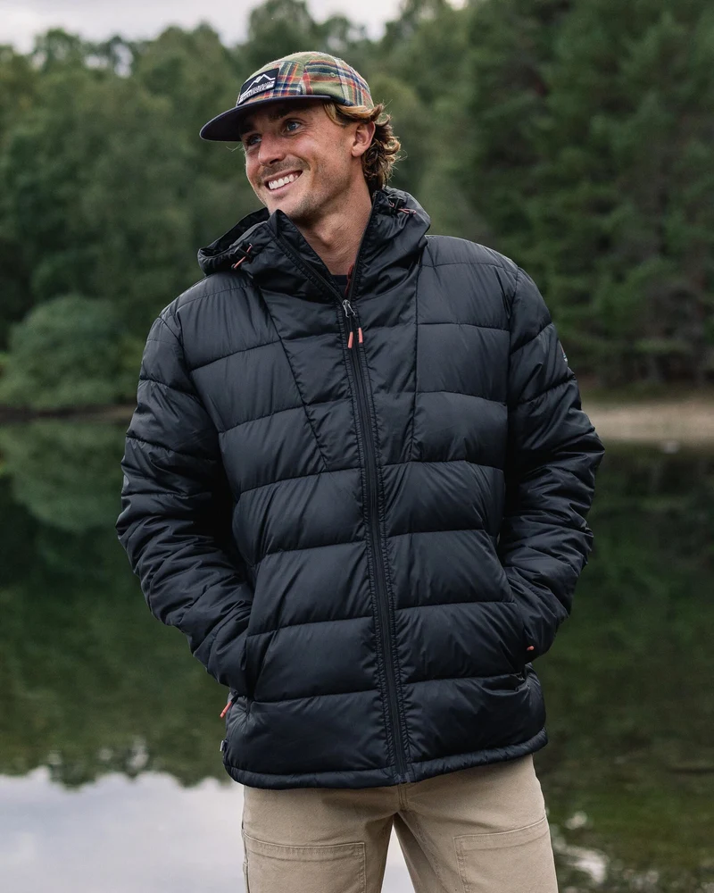 Flynn Isolierte Jacke - Schwarz