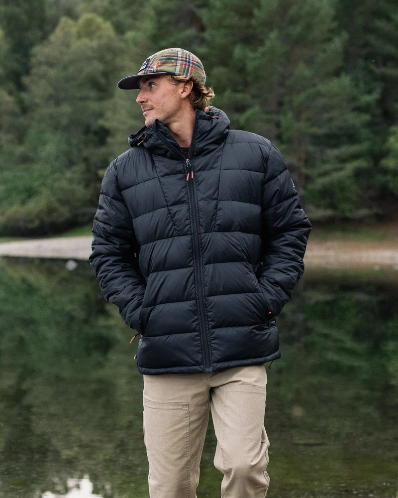 Flynn Isolierte Jacke - Schwarz