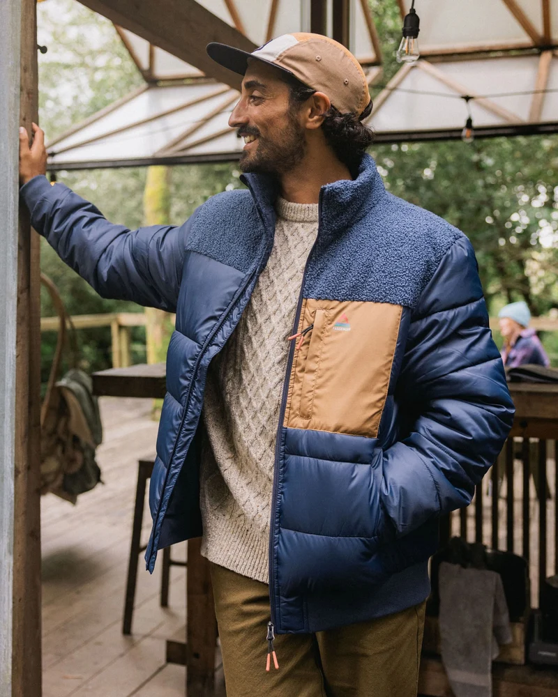 Journey Isolierte Jacke - Reiches Marineblau/Dunkles Denim