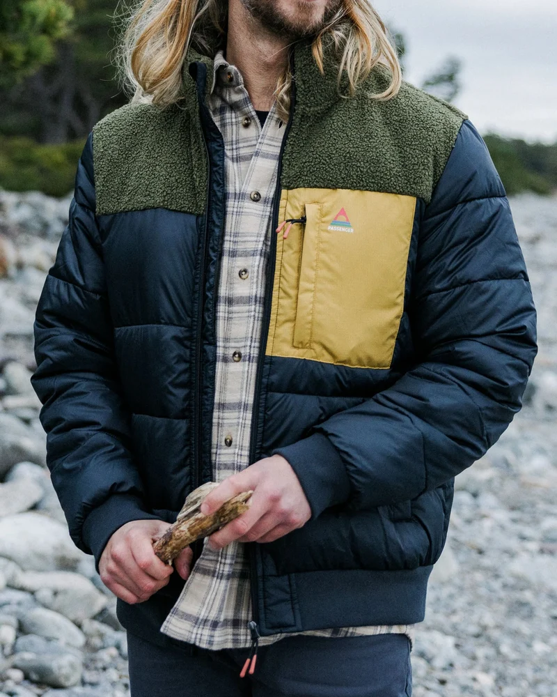 Journey Insulated Jacke - Schwarz/Khaki