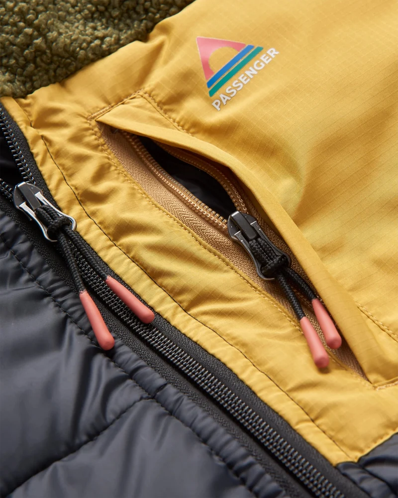 Journey Insulated Jacke - Schwarz/Khaki