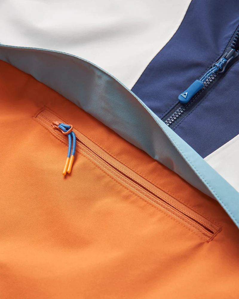 Skyline Wasserdichte Anorak - Gebranntes Orange/Birke