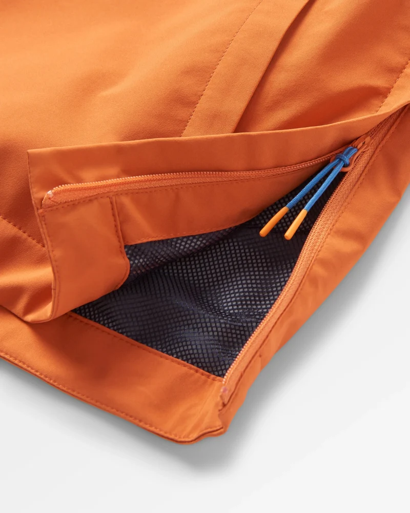 Skyline Wasserdichte Anorak - Gebranntes Orange/Birke