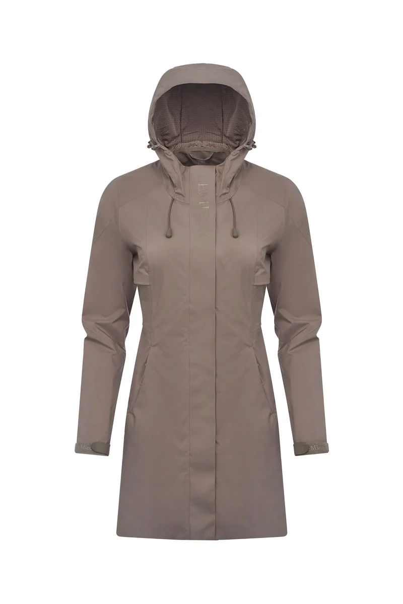 Damen Lange Regenjacke Grace Pecan 36