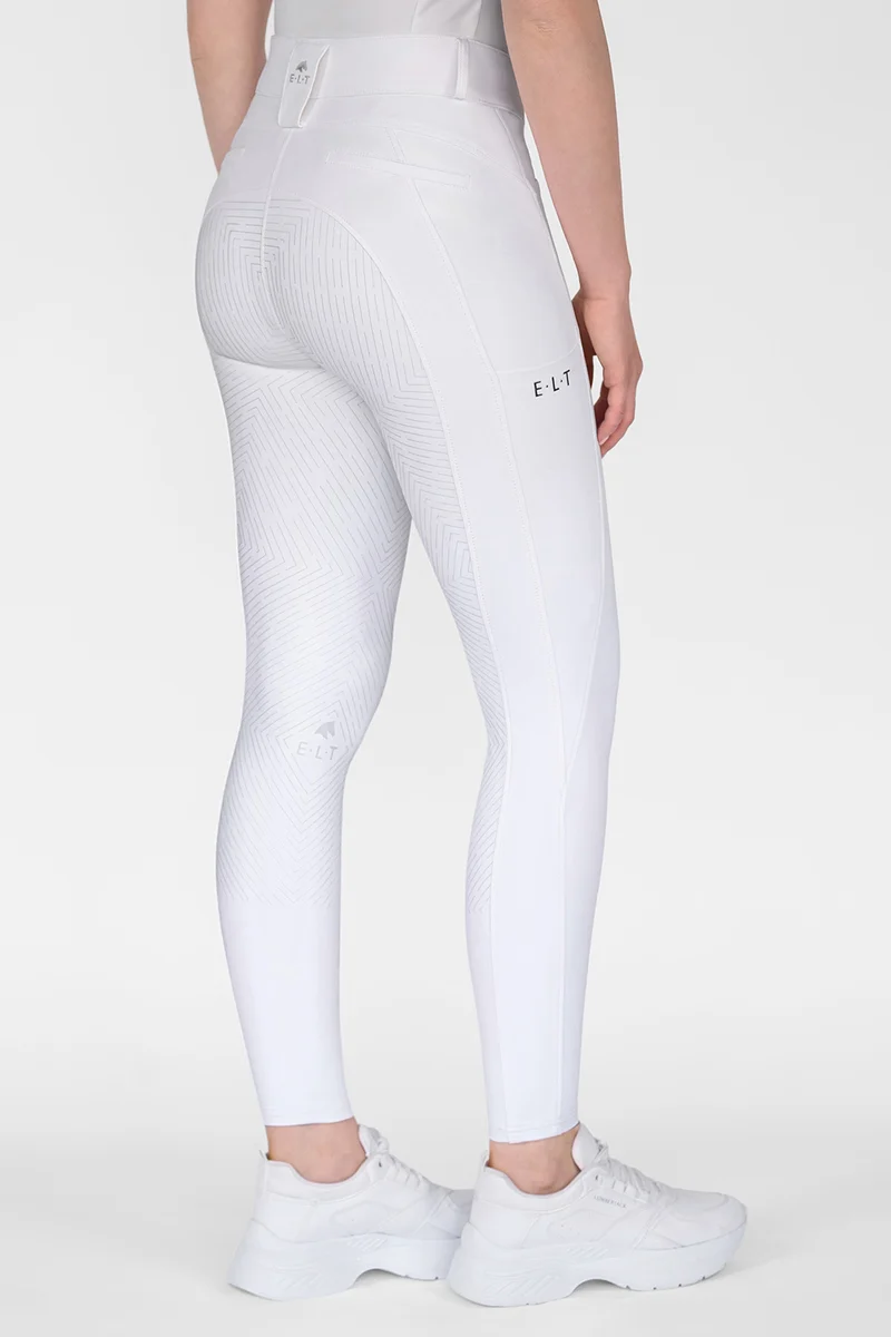 Comfort Ride Damenreithose mit Silikonvollbesatz White 38