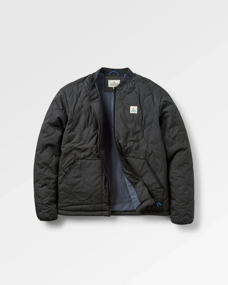 Hytte Fleece-gefütterte Jacke - Schwarz