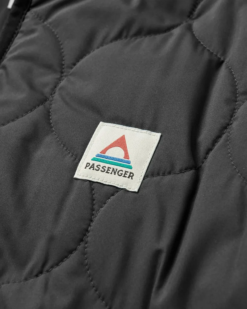 Hytte Fleece-gefütterte Jacke - Schwarz