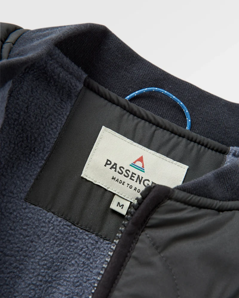 Hytte Fleece-gefütterte Jacke - Schwarz