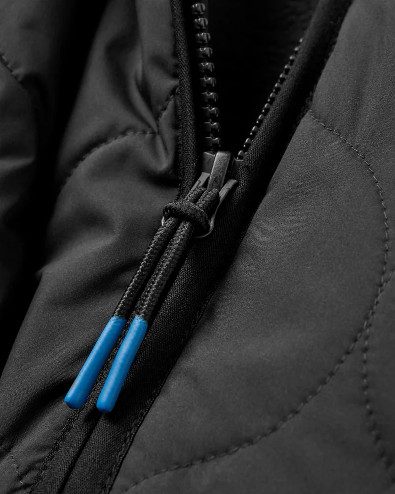 Hytte Fleece-gefütterte Jacke - Schwarz