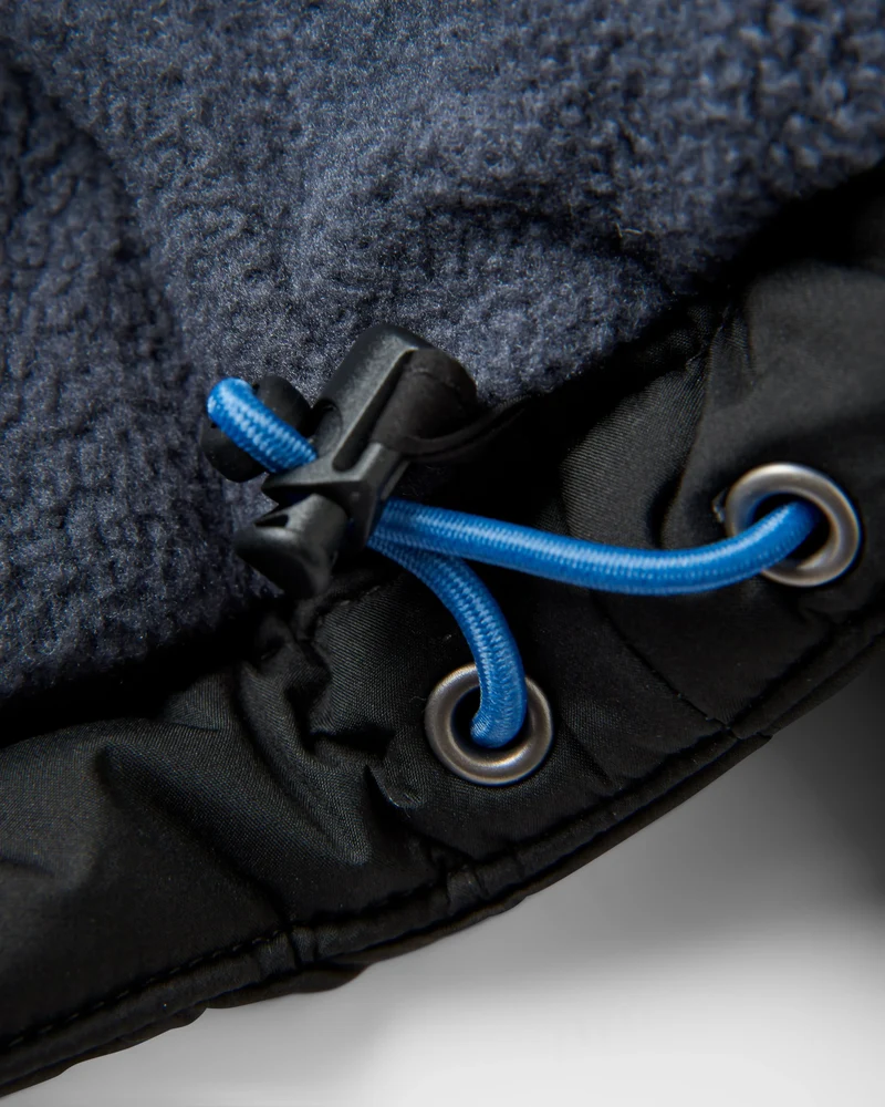 Hytte Fleece-gefütterte Jacke - Schwarz