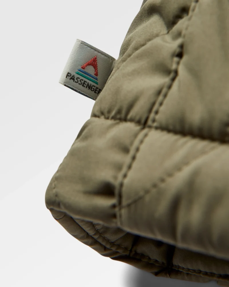Hytte Fleece-gefütterte Jacke - Staubiges Olive