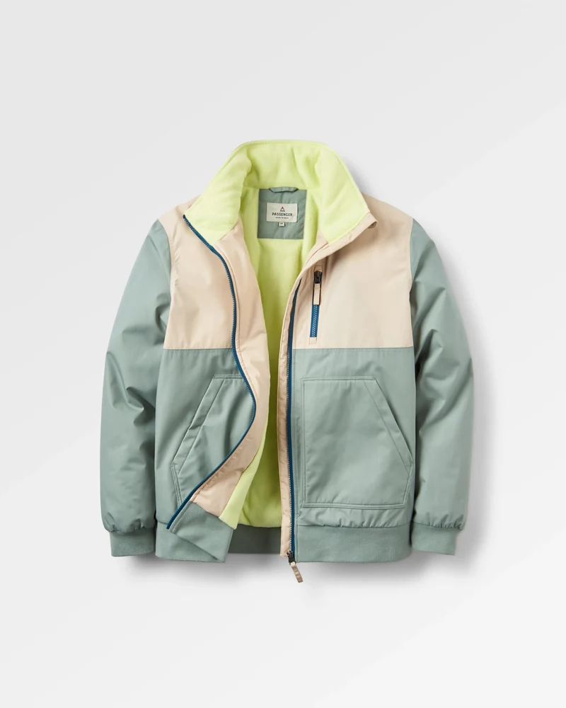 Finn Polar Fleece Lined Jacket - Pistachio Finn Polar Fleece gefütterte Jacke - Pistachio