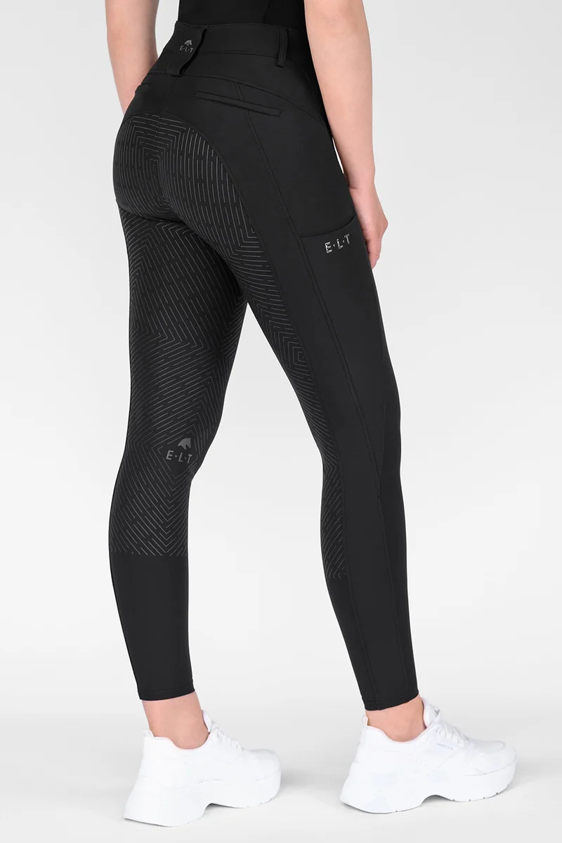 Comfort Ride Damenreithose mit Silikonvollbesatz Black 36