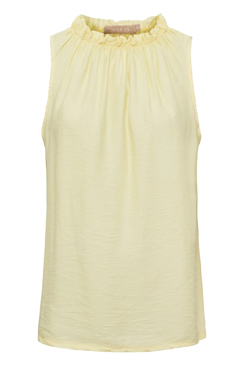 Lucina Solid Top | Yellow Solid