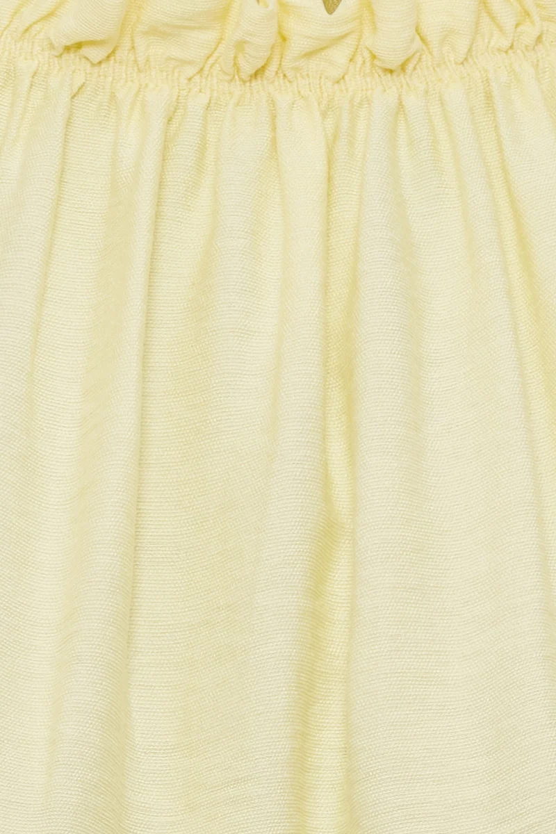 Lucina Solid Top | Yellow Solid
