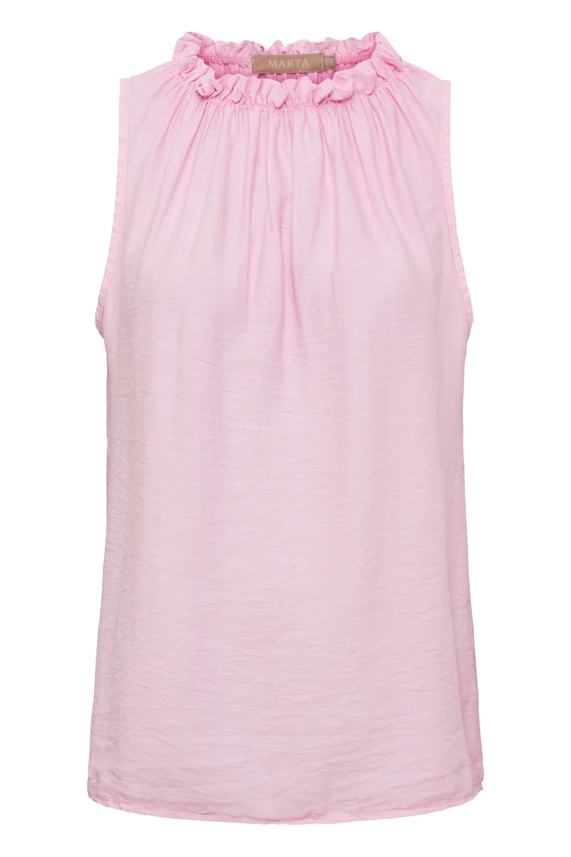 Lucina Solid Top | Pink Solid