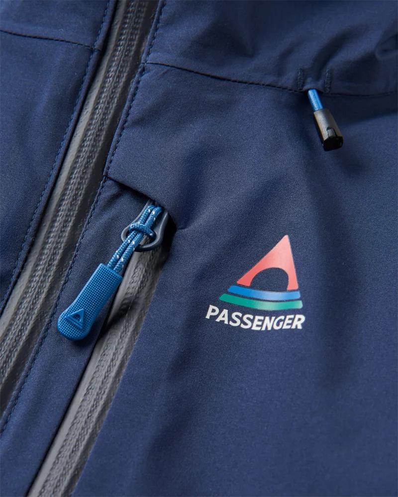 Elevate isolierte wasserdichte Jacke - Tiefes Marineblau