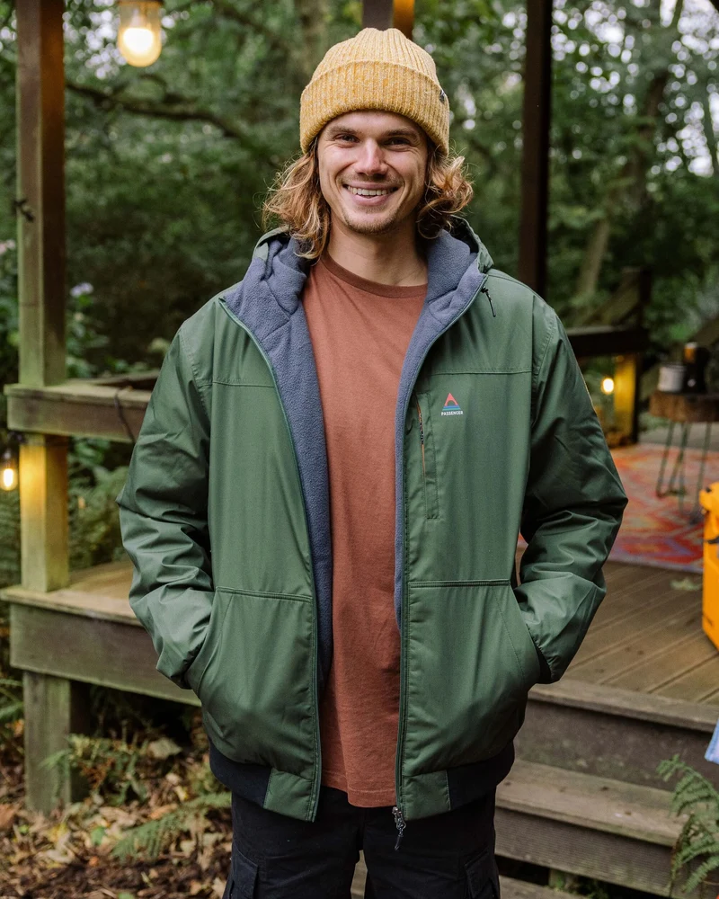 Bundoran Jacke - Tannengrün