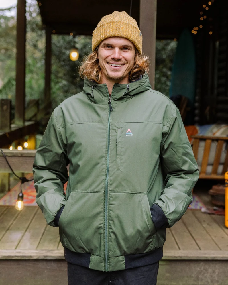 Bundoran Jacke - Tannengrün