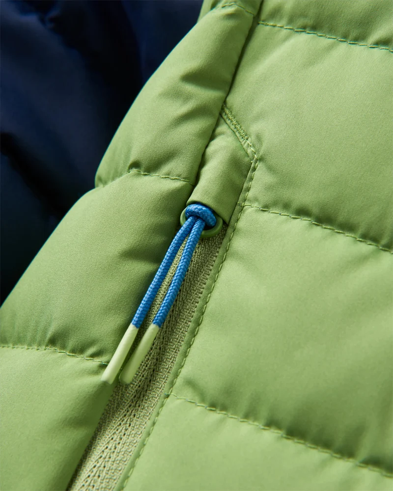 Northstar Daunenjacke - Reiches Marineblau/Birnengrün/Arktisch