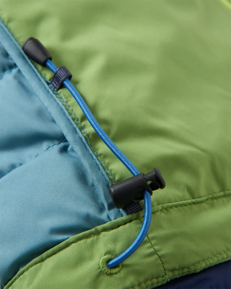 Northstar Daunenjacke - Reiches Marineblau/Birnengrün/Arktisch