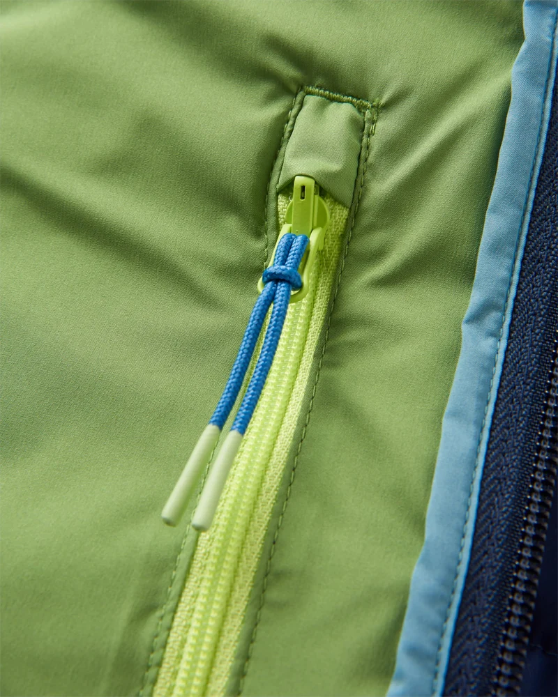 Ashland Daunenjacke - Reiches Marineblau/Birnengrün