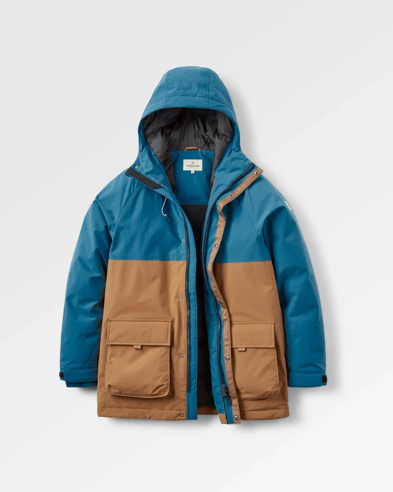 Baltic Isolierte Parka - Toffee/Blue Steel
