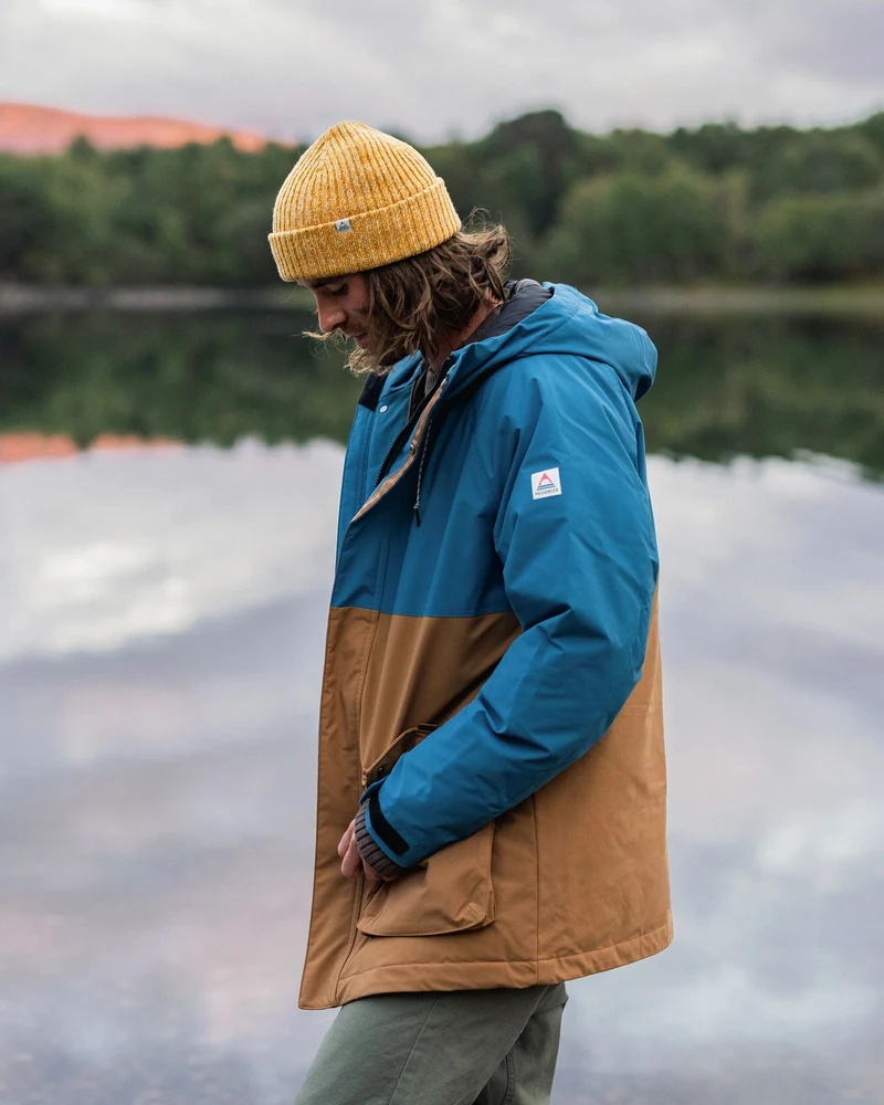 Baltic Isolierte Parka - Toffee/Blue Steel