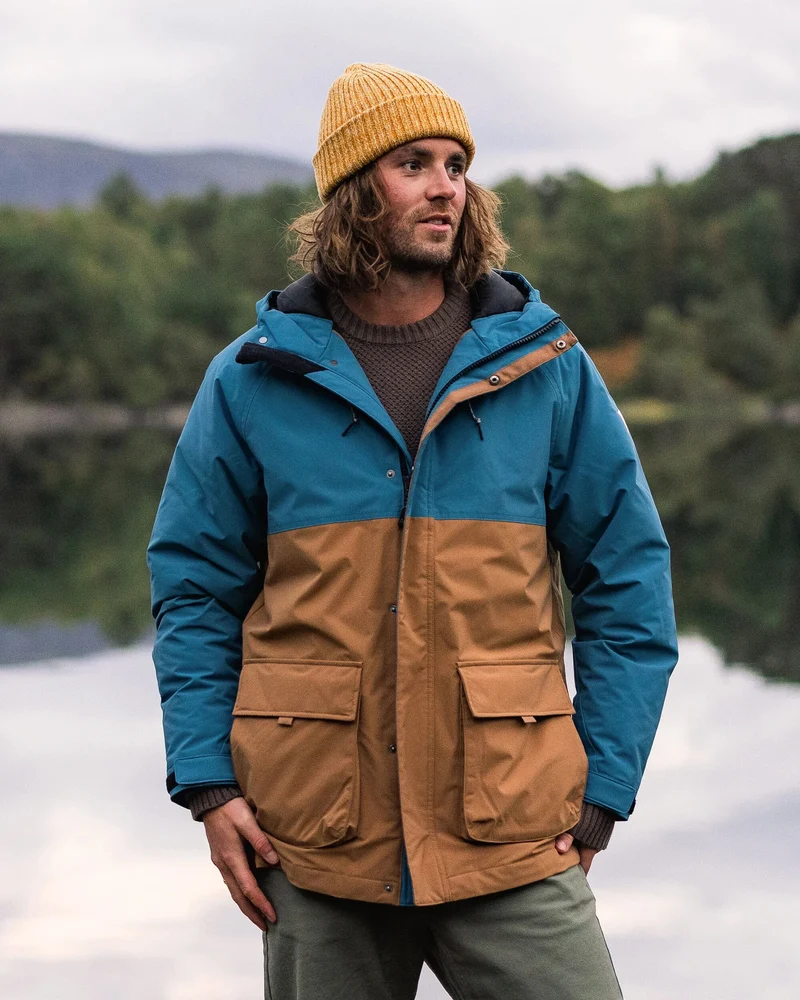 Baltic Isolierte Parka - Toffee/Blue Steel
